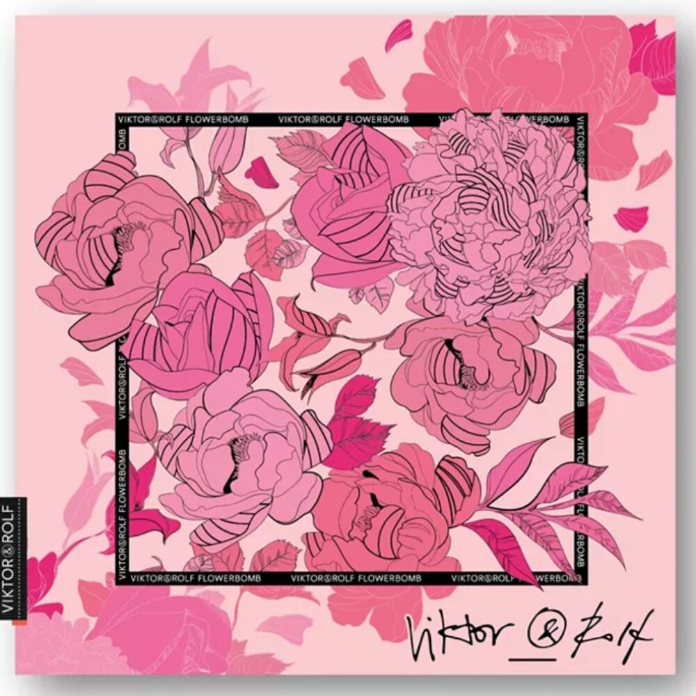 Viktor & Rolf Flowerbomb foulard scarf